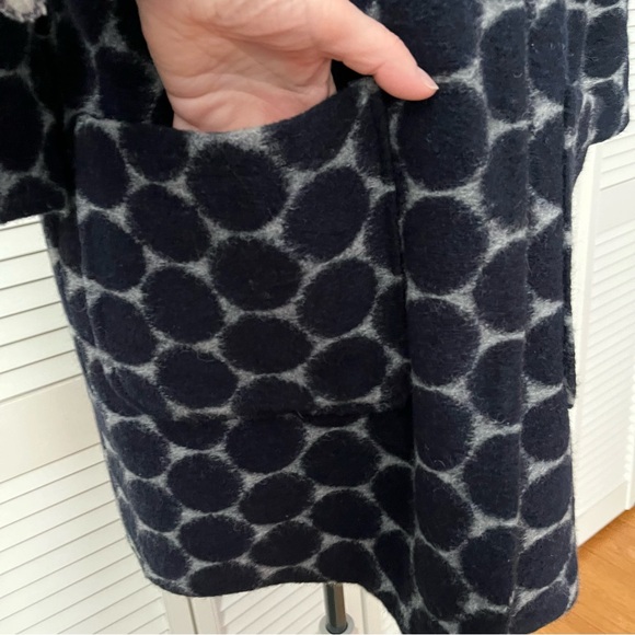 Clements Ribeiro Wool blend snap front jacket size L - Picture 4 of 11